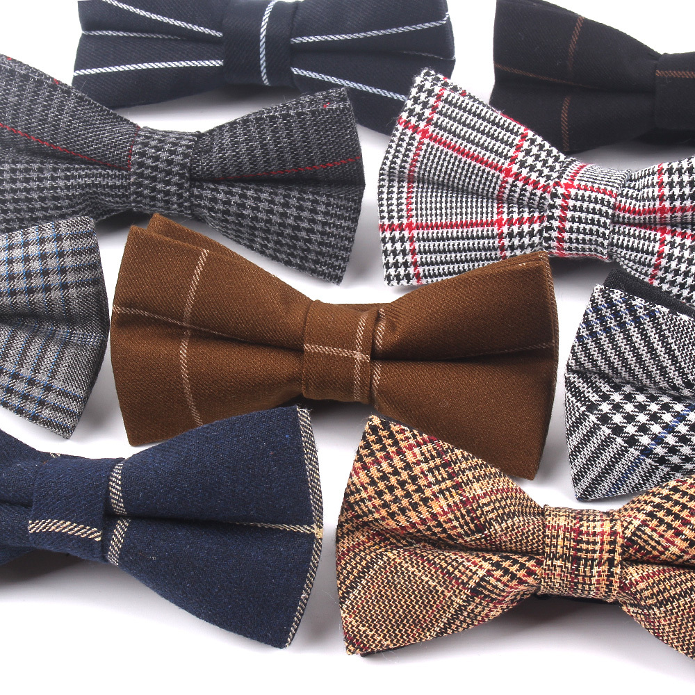 Noeud papillon double pour gentleman britannique — Accessoires de mode