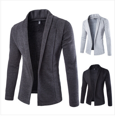 Cardigan Slim à Col V pour Hommes de Foreign Trade — Chandails pour femmes