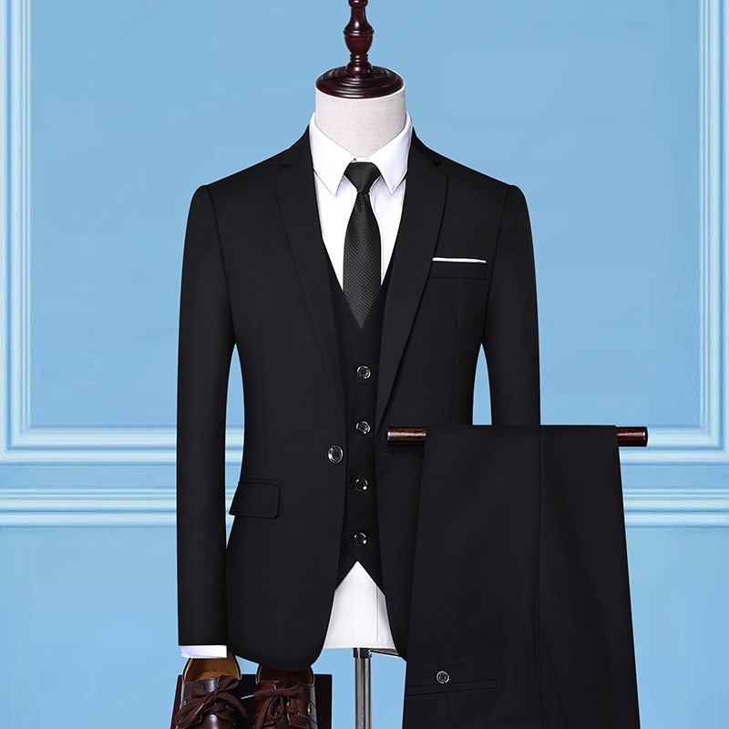 Costume trois pièces pour hommes, affaires décontractées et professionnel — Accessoires de mode