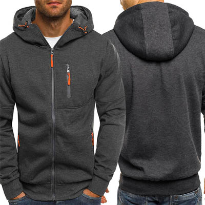 Cardigan à Capuche Personnalisé pour Hommes avec Fermeture Éclair — Sweats à capuche pour hommes