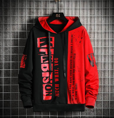 T-shirt à capuche à manches longues pour hommes par Fashion Brand — Sweats à capuche pour hommes