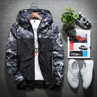 Hoodies Légers Camouflage pour Hommes
