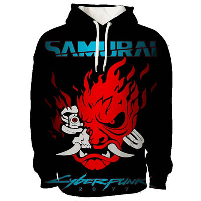 Hoodies Cyberpunk pour hommes — Sweats à capuche pour hommes