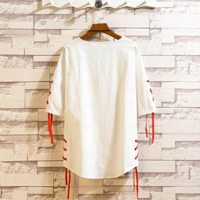 T-shirt avec personnage en ruban japonais — T-shirts pour hommes