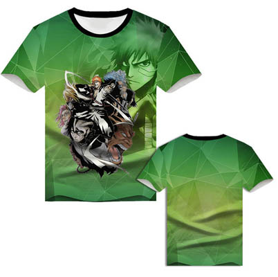 Vêtement à Capuche à Manches Courtes Kurosaki Ichigo 3D — Accessoires de mode
