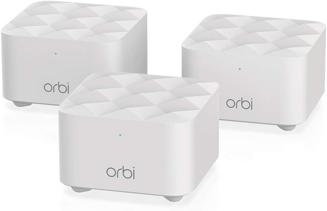 NETGEAR Orbi RBK13 Système WiFi Maillé – 4 500 pi² de couverture — Routeur Wi-Fi