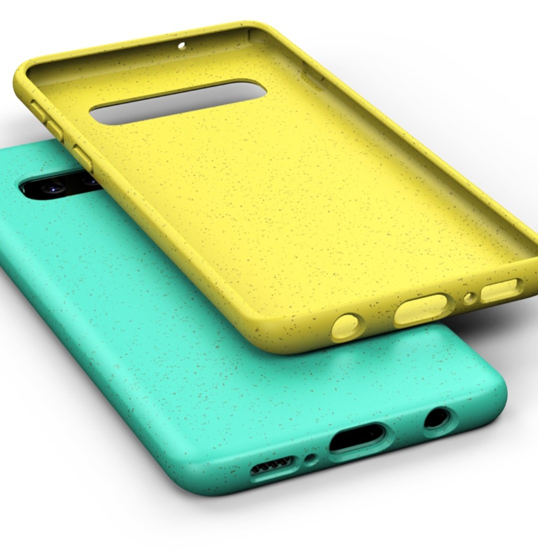 Coque de téléphone en silicone écologique pour Samsung Galaxy S10 — Coque de téléphone
