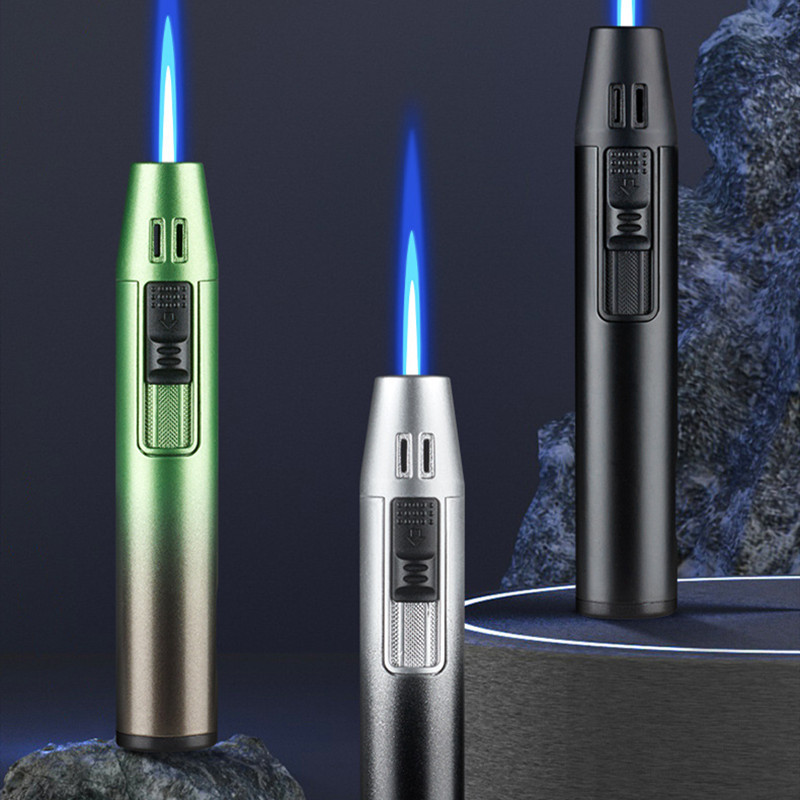 Indestructible Flint Lighter Pen-Style Windproof Butane Torch — Fashion Accessories