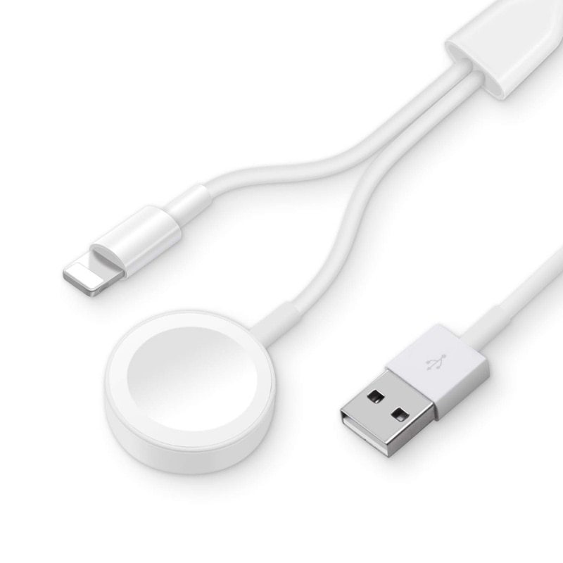 Premium Dual Wireless Charger for iPhone & Apple Watch — Fast Charger Usb C