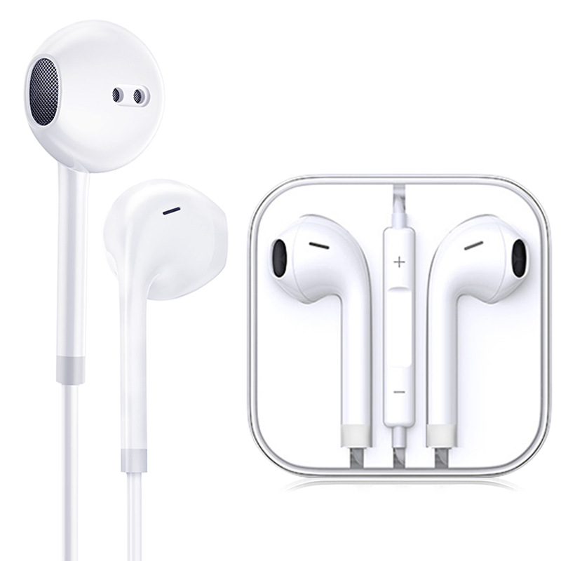 Multi-Platform In-Ear Headphones with Integrated Remote & Microphone — Wireless Earbuds