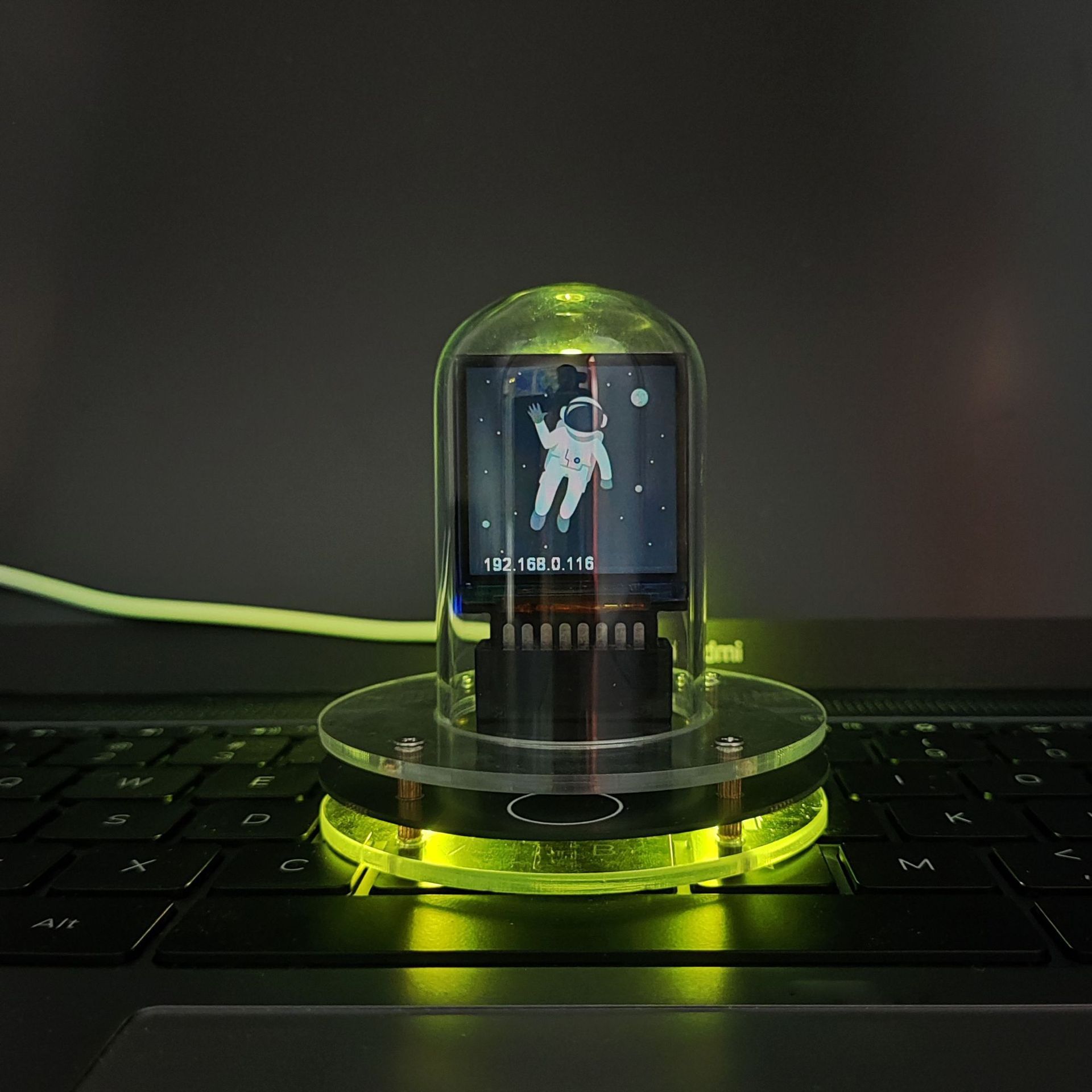 Smart RGB Desktop Weather Station & Barometer Lamp