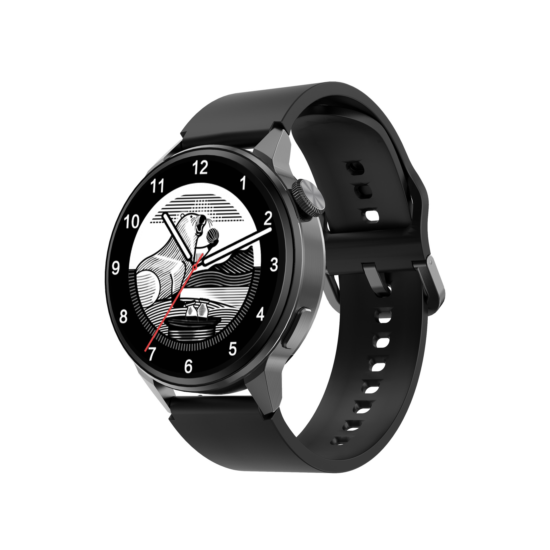 Montre Intelligente à Affichage Vif avec Paiements NFC et Appels Bluetooth