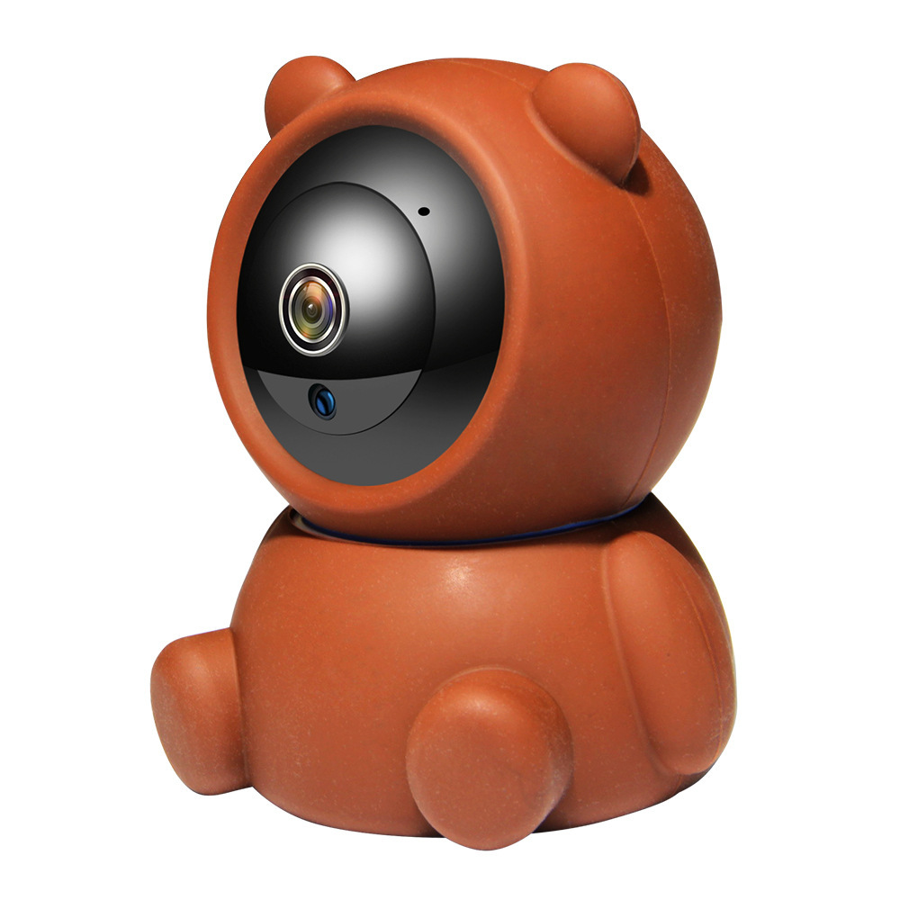 Bear-Shaped 1080P WiFi IP Security Camera with Auto Tracking & IR Night Vision — Security Camera