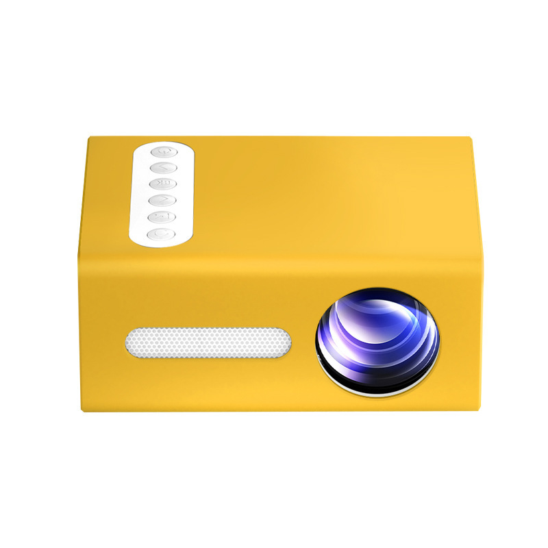 Compact Portable Projector for Home & Office - Supports 1080P Input
