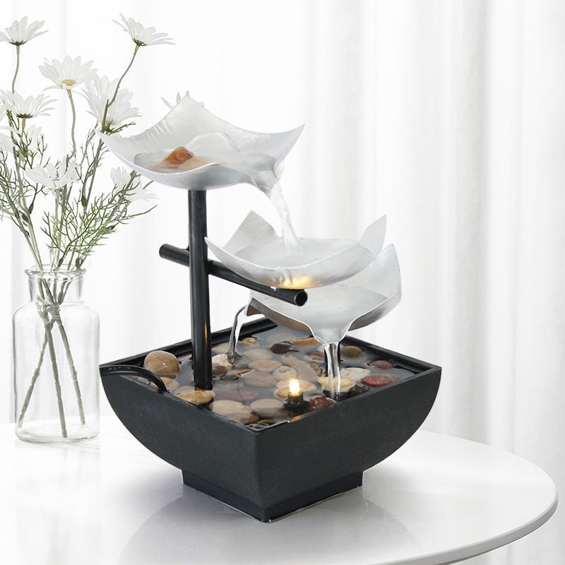 Modern Tabletop Flowing Water Ornament