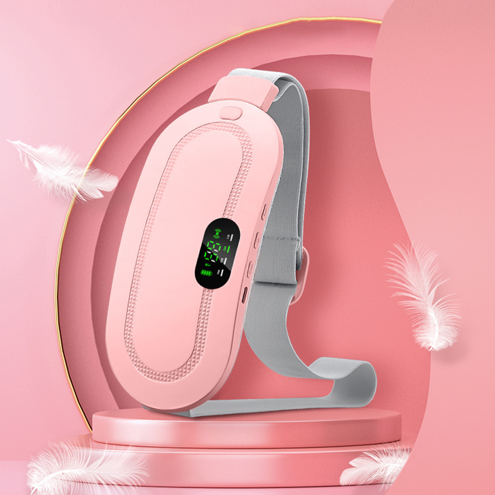 Ceinture Chauffante et Vibrante Intelligente — Ceinture en cuir