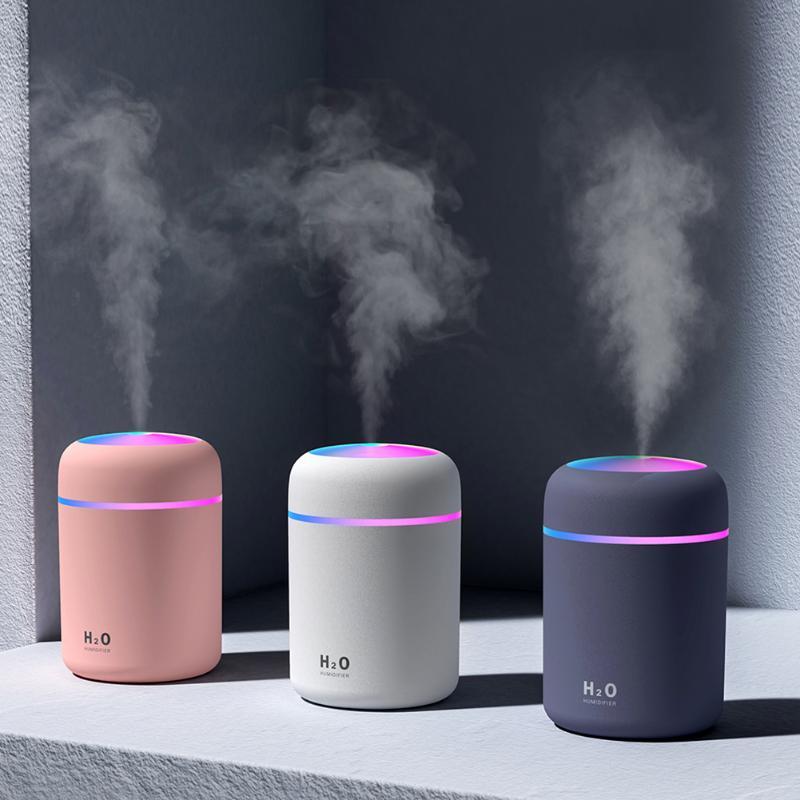 Whisper-Quiet USB Mini Humidifier with LED Ambiance — Humidifier