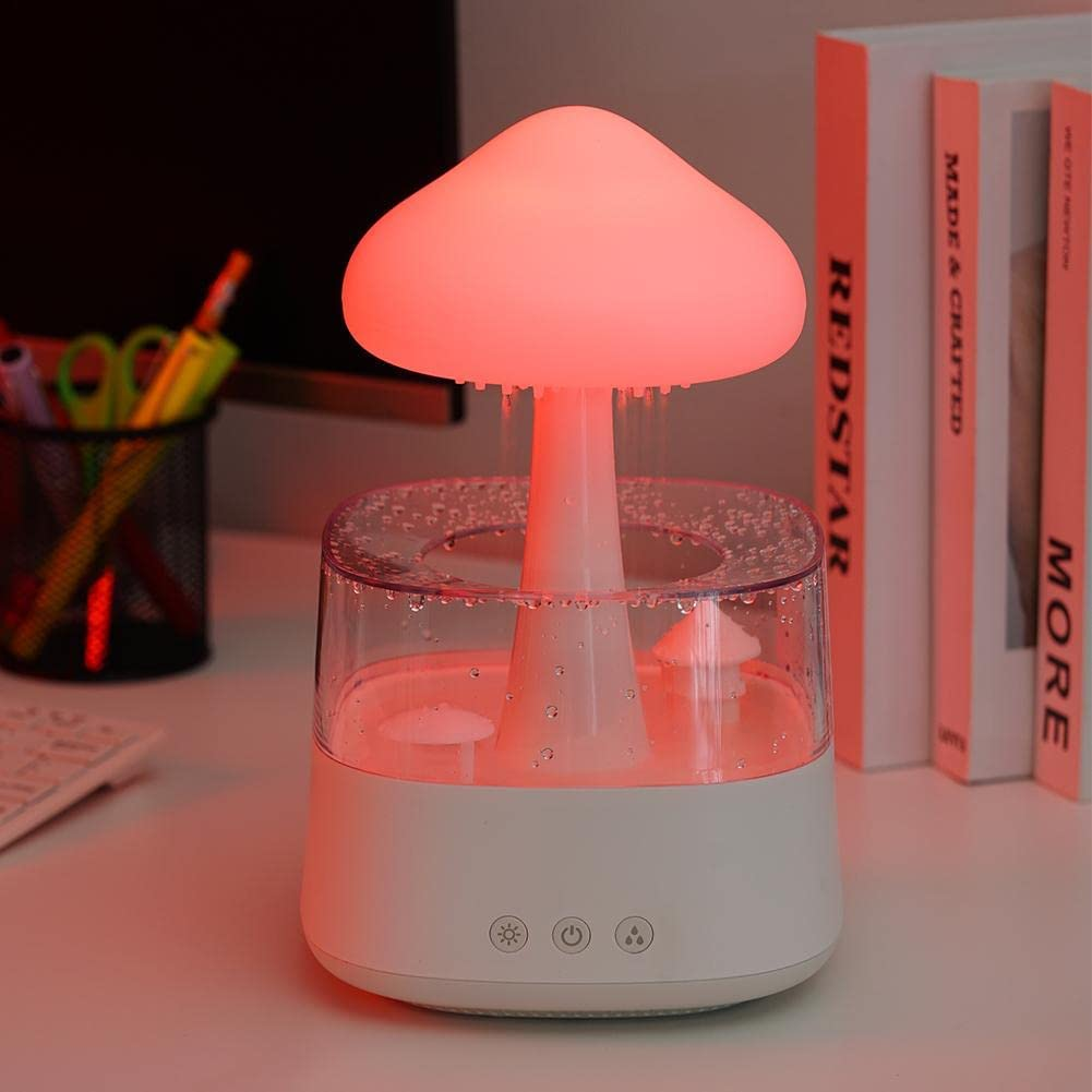 Rain Cloud Humidifier & Essential Oil Diffuser with LED Night Light