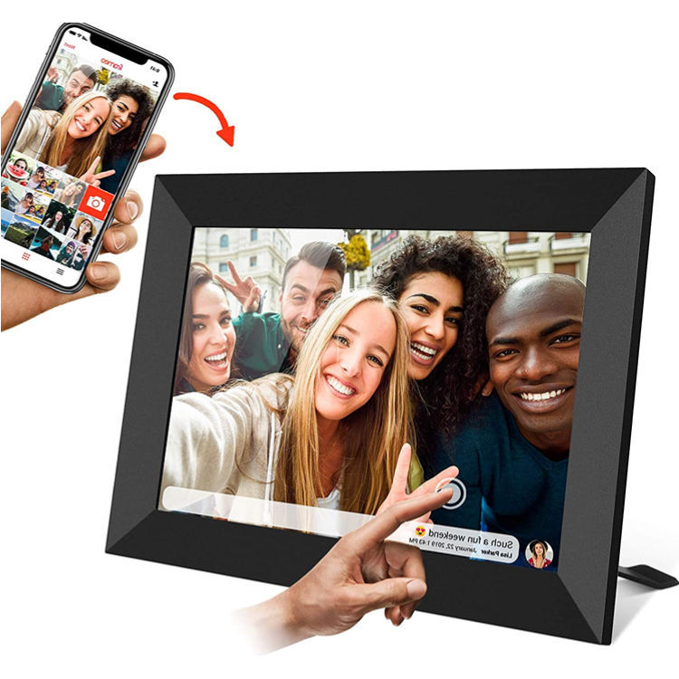 Cadre photo numérique intelligent WiFi de 10,1 pouces avec écran tactile — Amplificateurs audio et DAC