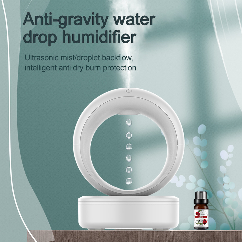 Humidificateur et diffuseur d'arôme goutte d'eau lévitante