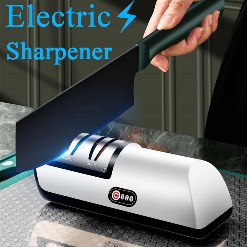 Precision USB Rechargeable Electric Knife & Scissor Sharpener — Audio Amplifiers & DACs