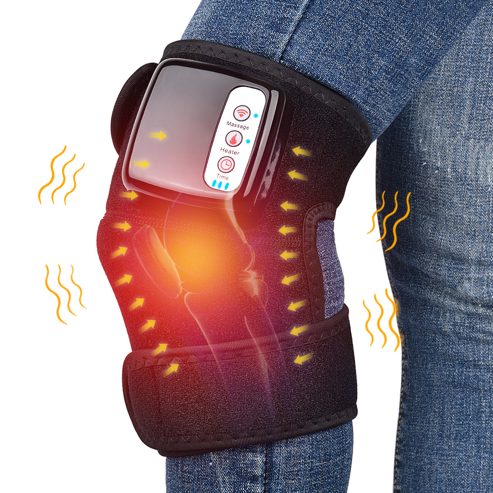 Massager Électrique pour Genoux et Coudes avec Chaleur Infrarouge et Vibration — Masseurs du visage et des yeux