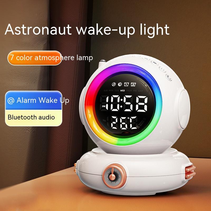 Astronaut Bluetooth Speaker & Smart Ambient Light Alarm Clock — Audio Amplifiers & DACs