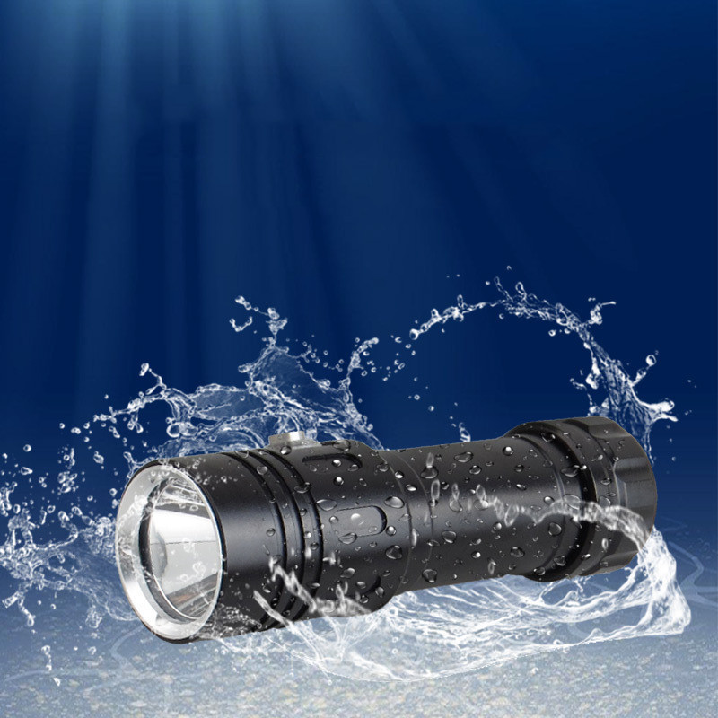 1200 Lumen Professional Waterproof LED Dive & Outdoor Flashlight