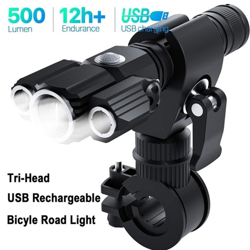 Système d'éclairage LED multifonctionnel pour vélo et plein air — Accessoires de vélo