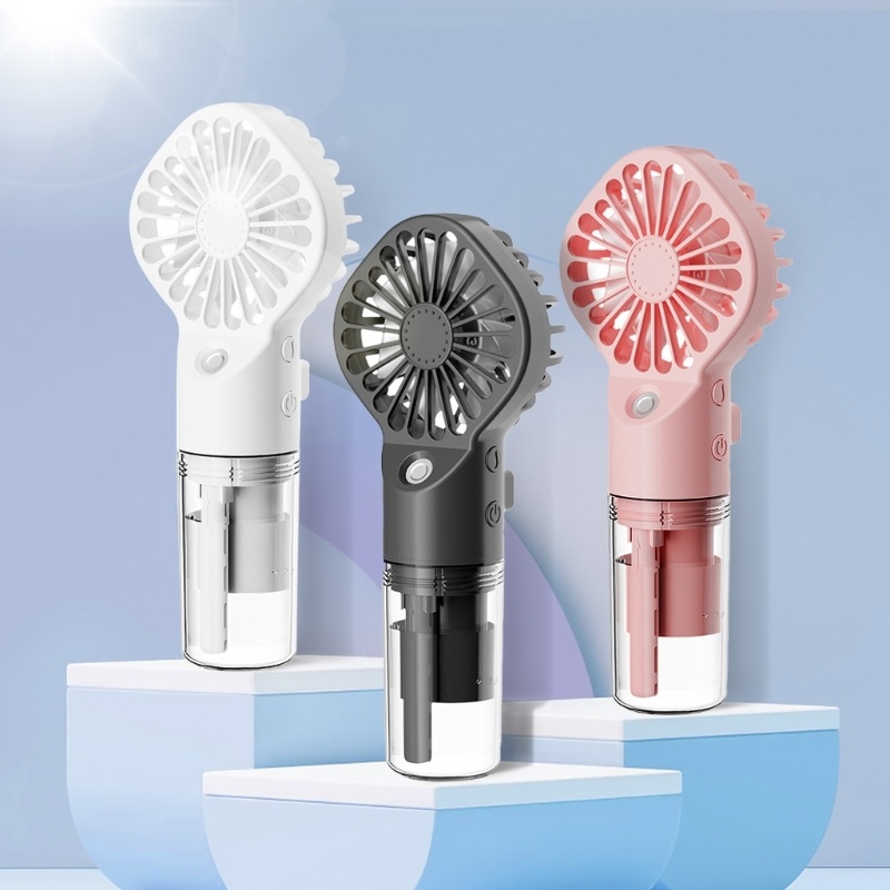 Ventilateur à brume portable avec chargement USB - Humidificateur à 4 vitesses