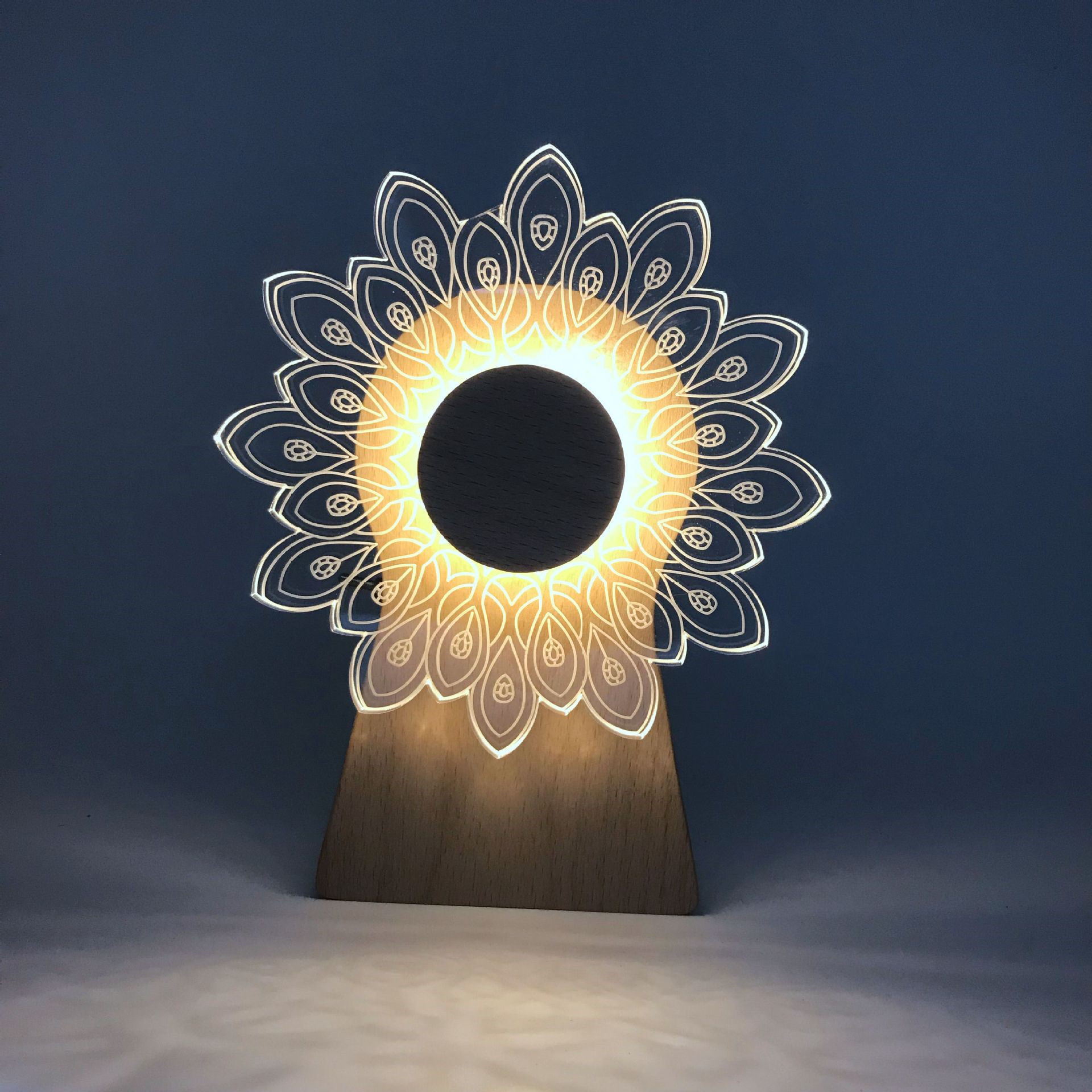Projecteur LED Rotatif avec Musique et Télécommande — Veilleuses et lampes galaxie