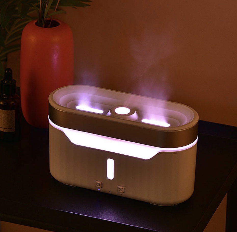Humidificateur Jellyfish Flame et Diffuseur d'Huiles Essentielles — Humidificateurs