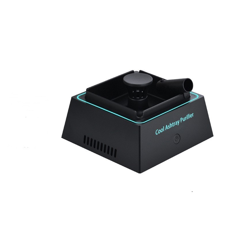 Premium Electronic Ashtray with Integrated Air Purifier & Odor Elimination