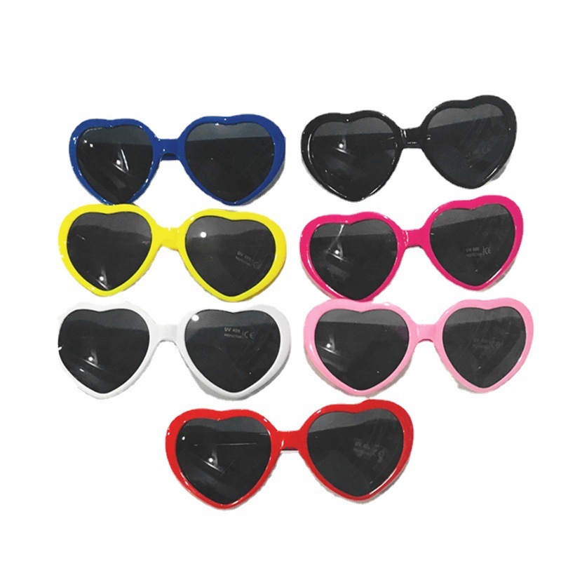 Lunettes de soleil Heart Effect avec éclairage pour événements nocturnes — Lunettes de soleil Hommes