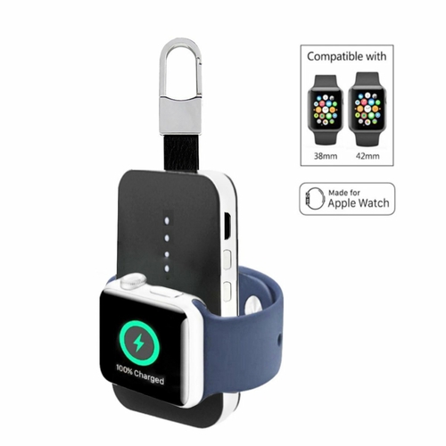 Apple Watch Portable Wireless Charger Keychain Power Bank