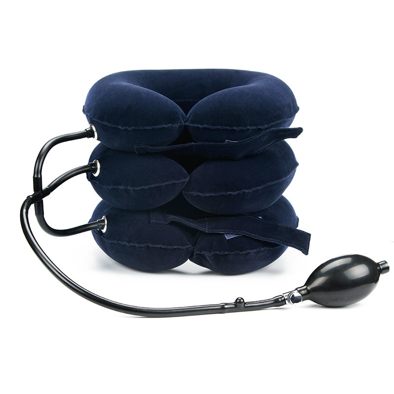 Coussin de soutien cervical gonflable à 3 couches — Oreillers