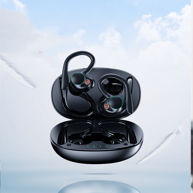 Wireless Bluetooth 5.2 Sport Earbuds with Noise Reduction