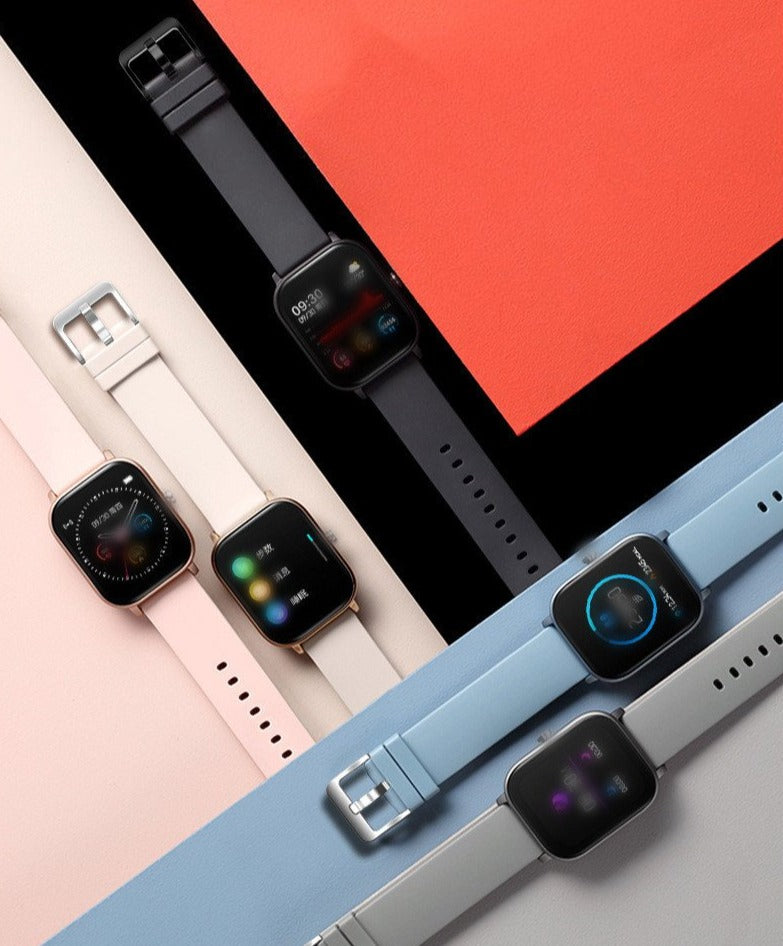 Full-Touch Smart Fitness Watch with Heart Rate & Blood Pressure Monitoring — Blood Pressure Monitor