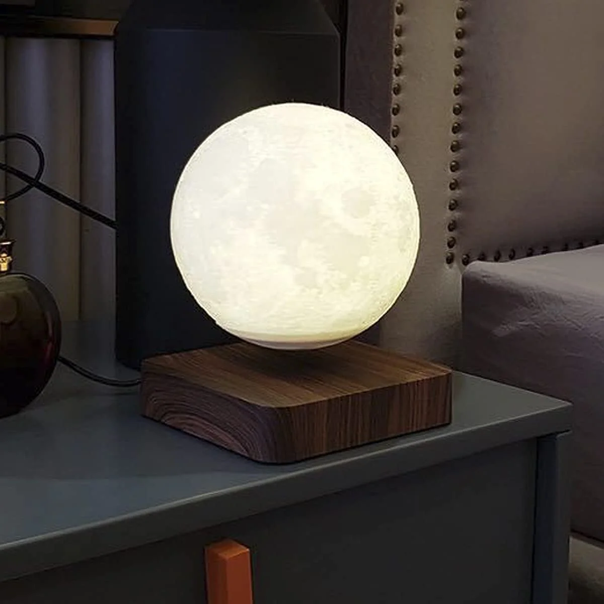 Lampe de nuit flottante 3D en forme de lune (Lévitation)