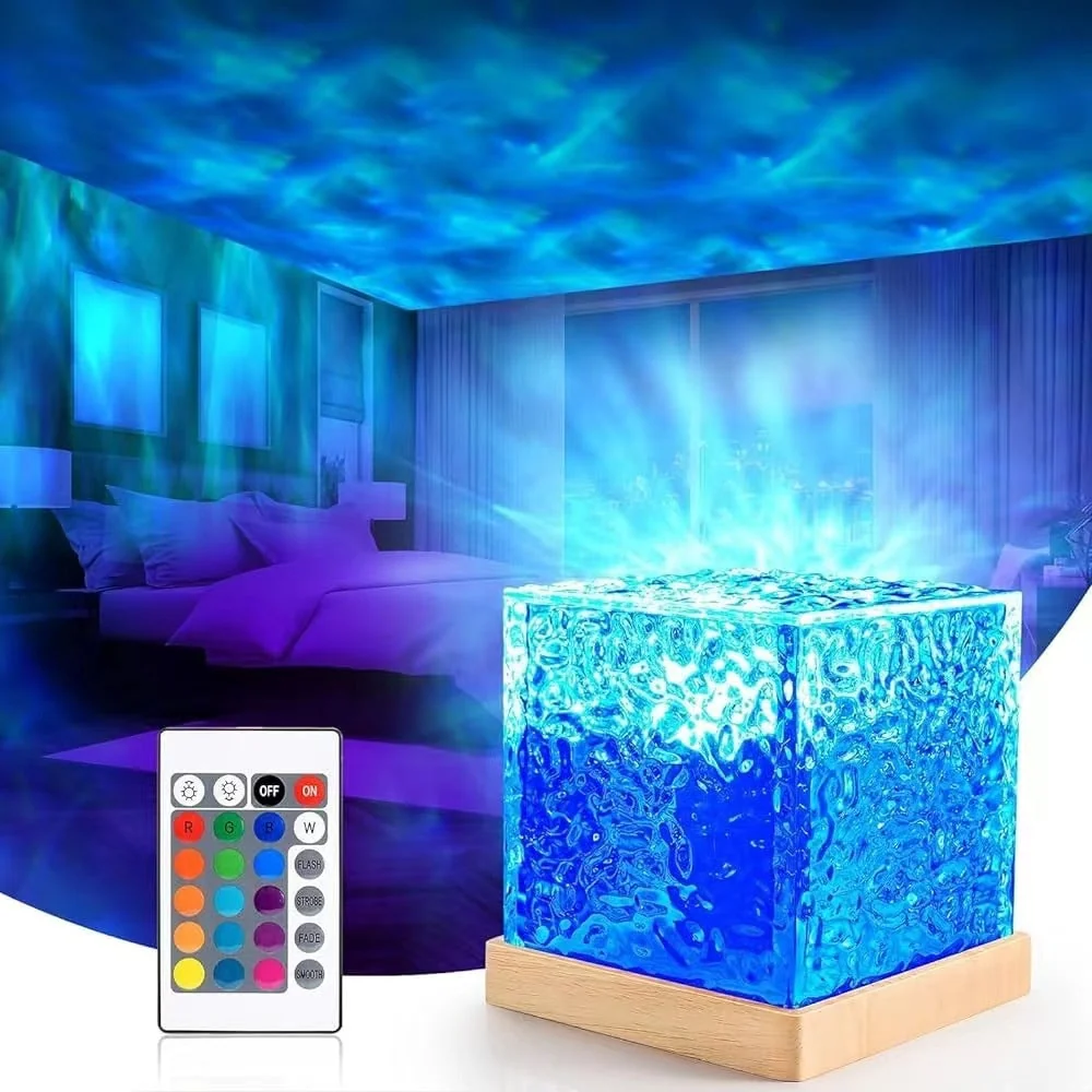 Northern Lights Projector with White Noise Machine for Soothing Sleep