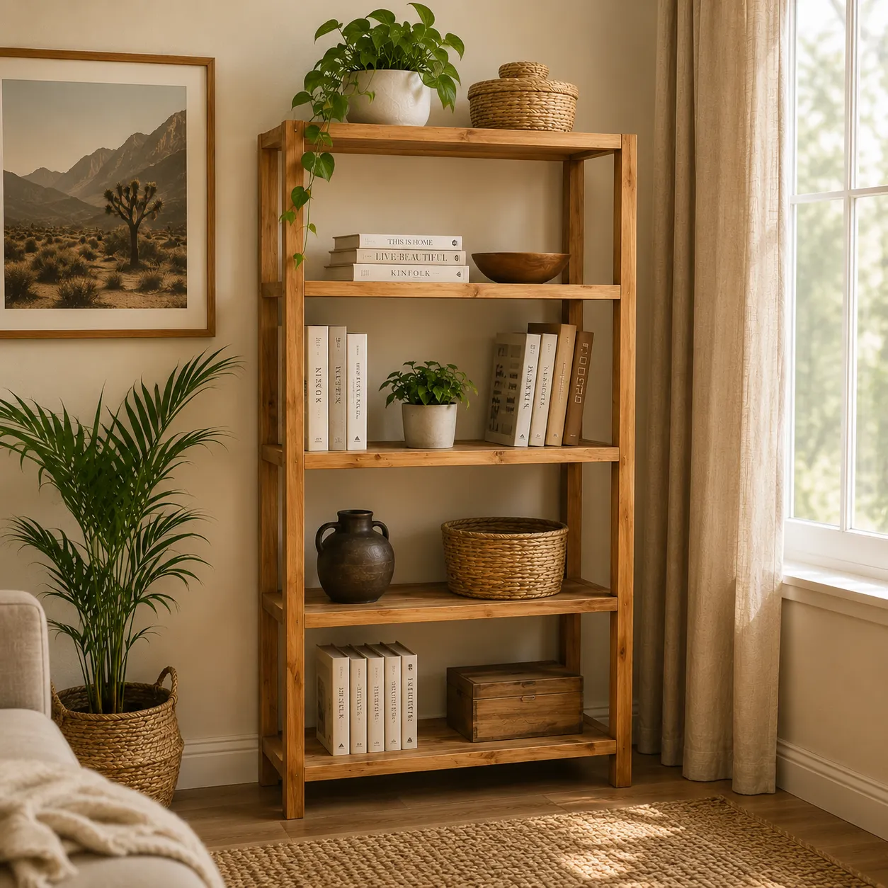 Lucentis Bookshelf - 30*14*60 — Bookcases & Shelving