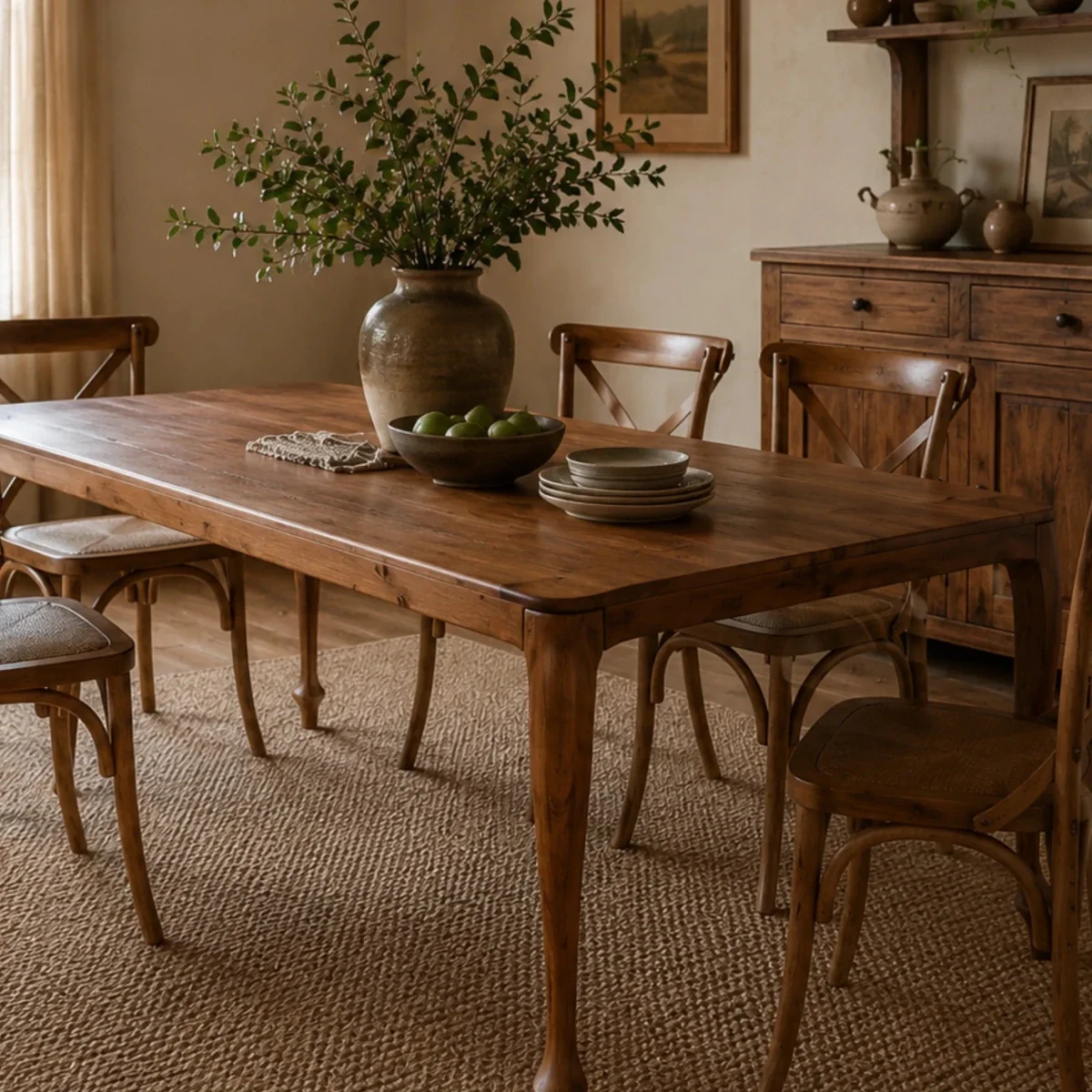 Table à manger Riviera par Modern Karigar