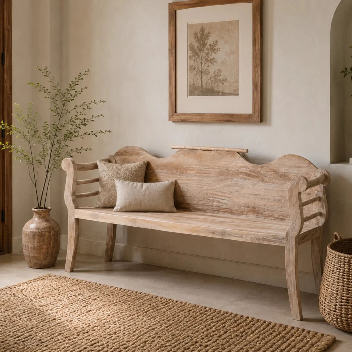 Byonis bench - 48*22*36 — Patio & Outdoor Furniture