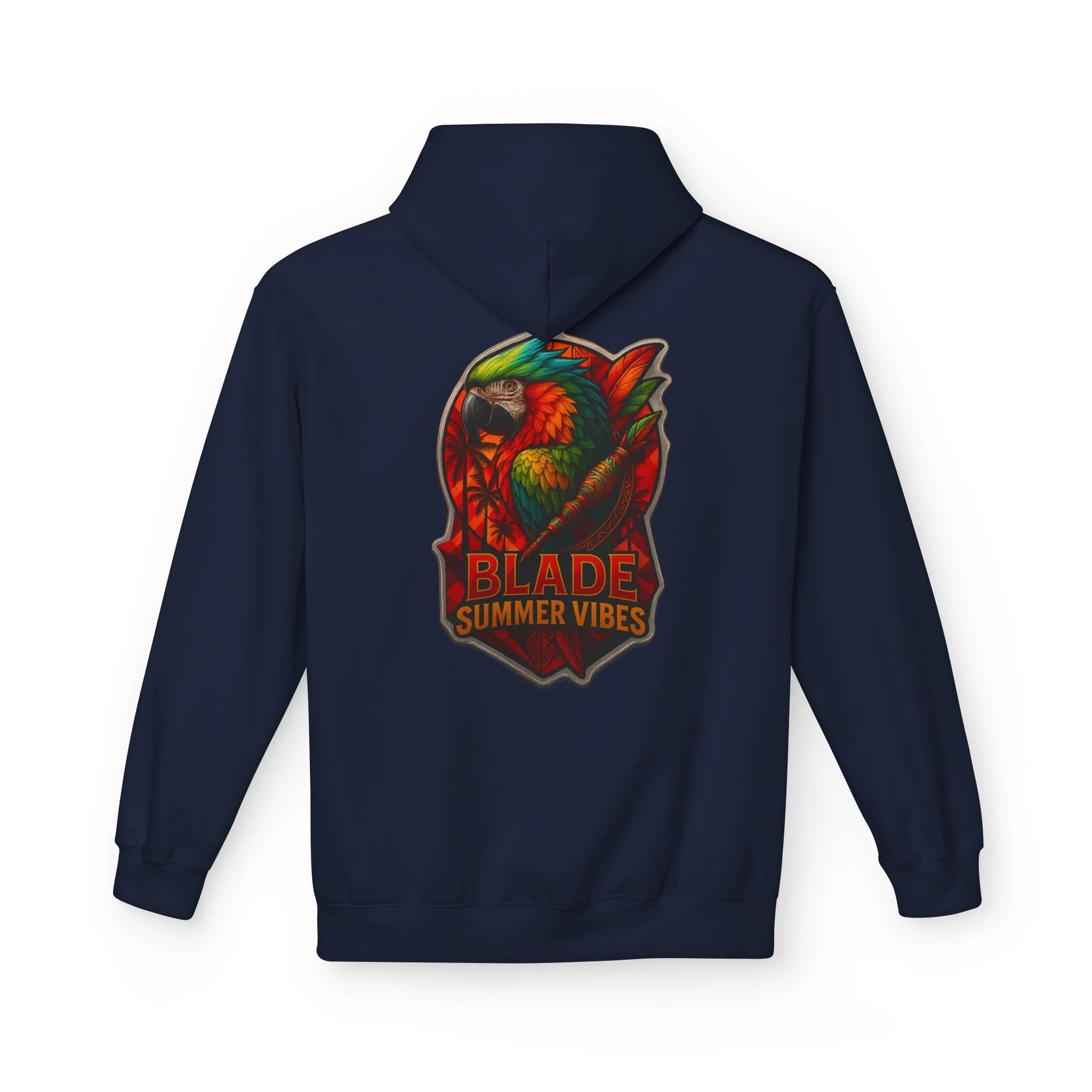 Hoodie Parrot Aztec - Fleece Mi-Lourd pour un Confort Quotidien — Sweats à capuche pour hommes