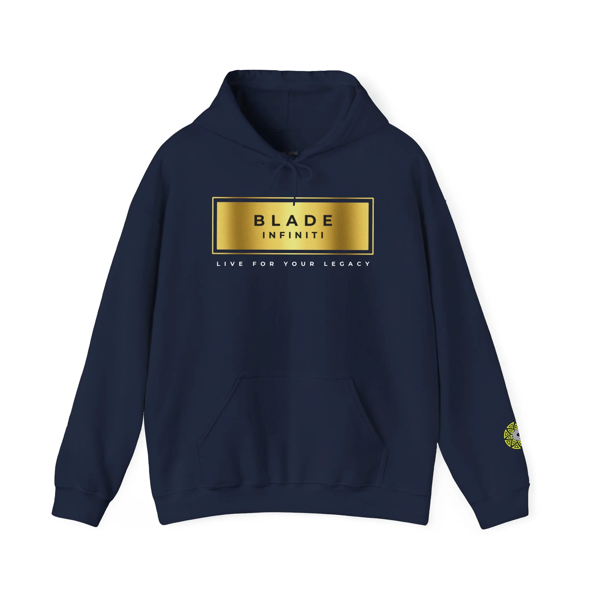 Hoodie doré essentiel Legacy — Sweats à capuche pour hommes