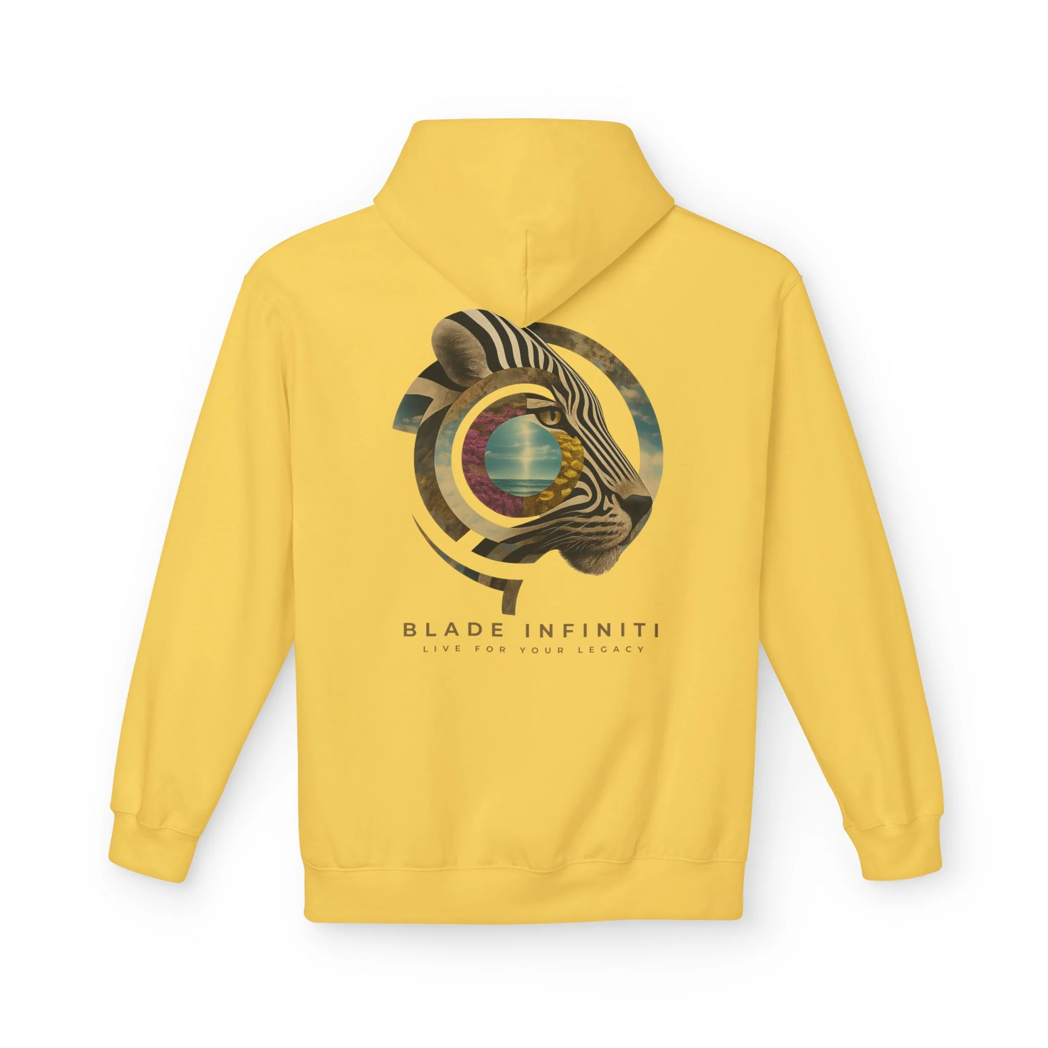 Hoodie Safari Bloom Tiger par Printify — Sweats à capuche pour hommes
