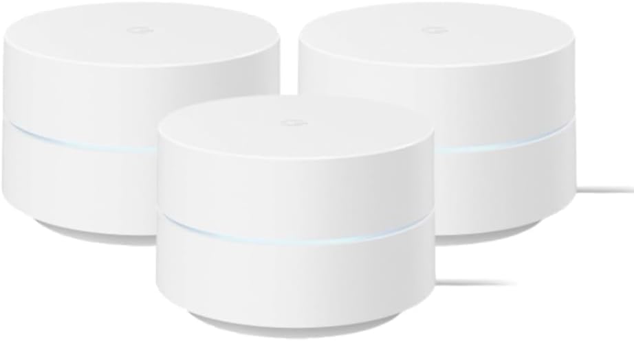 Google WiFi AC1200 Routeur Maille 3-Pack — Routeur Wi-Fi