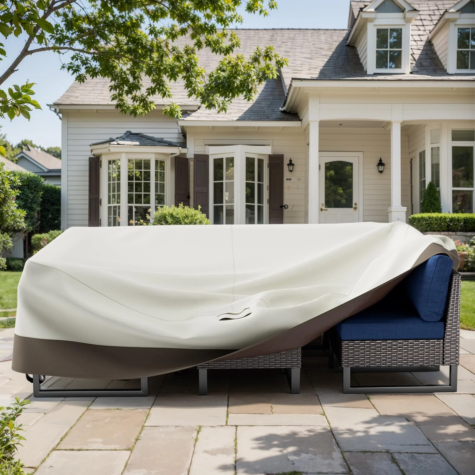 Housse de mobilier de patio imperméable 90" - Tissu Oxford 600D — Mobilier de patio et d'extérieur