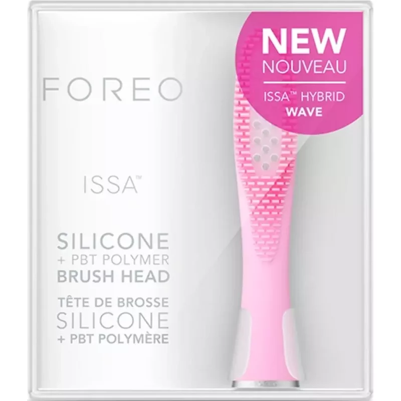 Foreo Issa Hybrid Wave Tête de brosse de rechange Rose nacré — Brosse nettoyante électrique pour le visage