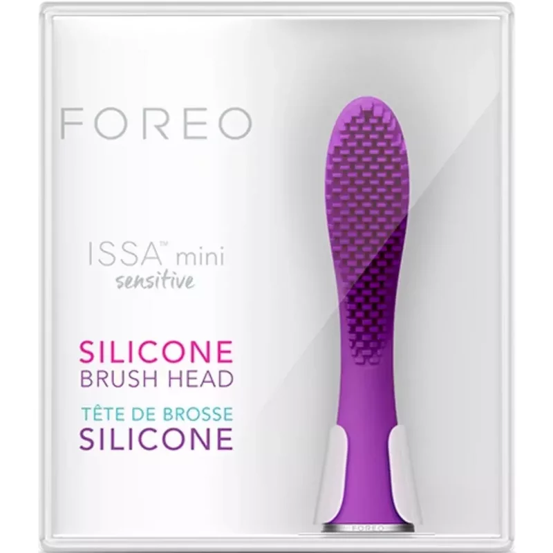 Foreo Issa™ mini tête de brosse de rechange Enchanted Violet — Brosse nettoyante électrique pour le visage